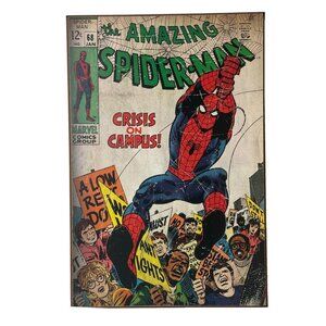 The Amazing Spiderman Wall Art, Hobby Lobby, Comic Book Superhero Art 19.75x13.4
